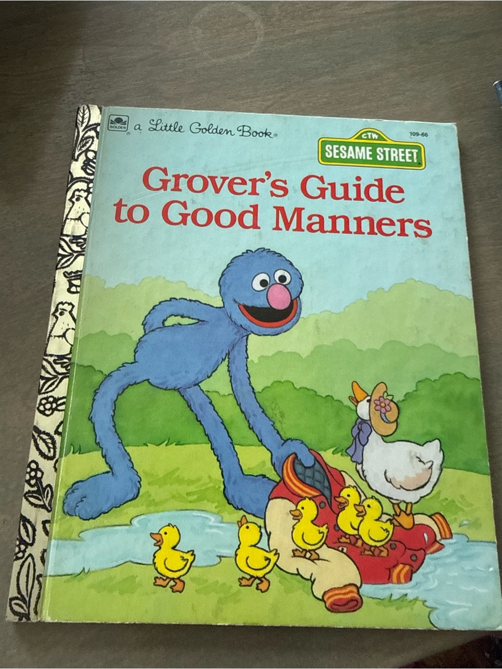Sesame Street Grover's Guide to Good Manners - Blue